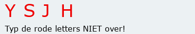 Bevestigingscode