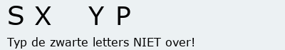 Bevestigingscode