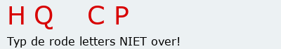 Bevestigingscode