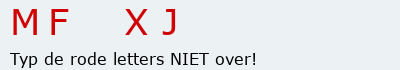 Bevestigingscode