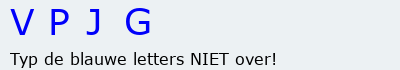 Bevestigingscode