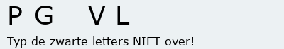 Bevestigingscode