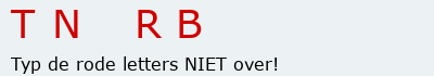 Bevestigingscode