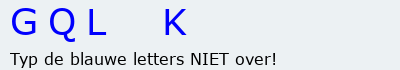 Bevestigingscode