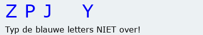 Bevestigingscode