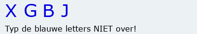 Bevestigingscode