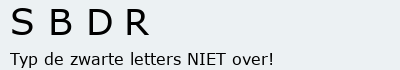Bevestigingscode