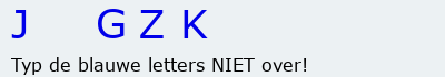 Bevestigingscode