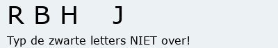 Bevestigingscode