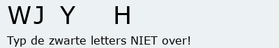 Bevestigingscode