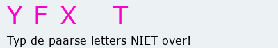 Bevestigingscode