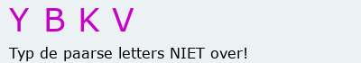 Bevestigingscode