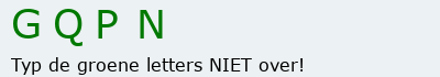 Bevestigingscode