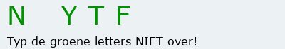 Bevestigingscode