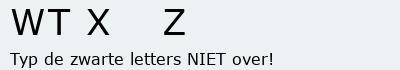 Bevestigingscode