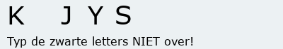 Bevestigingscode