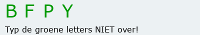 Bevestigingscode
