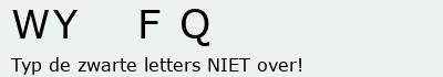 Bevestigingscode