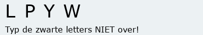 Bevestigingscode