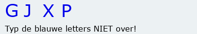 Bevestigingscode