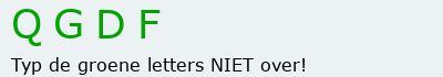 Bevestigingscode