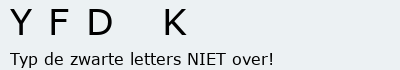 Bevestigingscode
