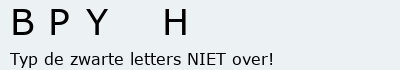 Bevestigingscode