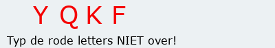Bevestigingscode