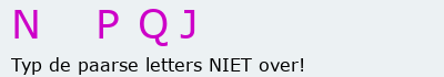 Bevestigingscode