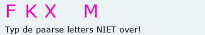 Bevestigingscode