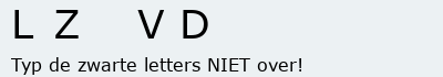 Bevestigingscode