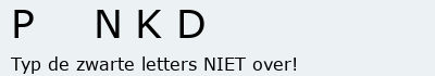 Bevestigingscode