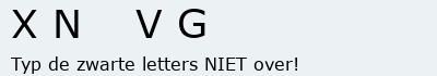Bevestigingscode