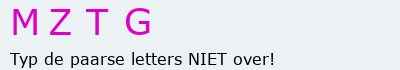 Bevestigingscode