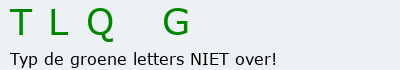 Bevestigingscode