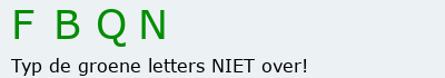 Bevestigingscode