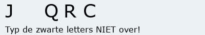 Bevestigingscode