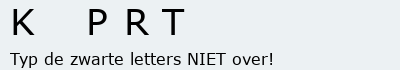 Bevestigingscode