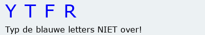 Bevestigingscode