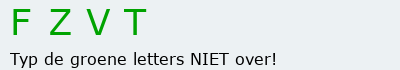 Bevestigingscode