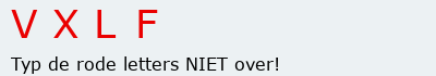 Bevestigingscode