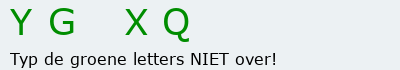 Bevestigingscode