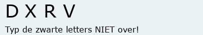 Bevestigingscode