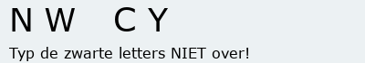 Bevestigingscode