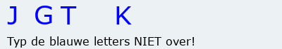 Bevestigingscode