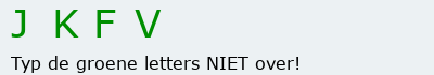 Bevestigingscode