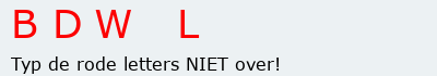 Bevestigingscode