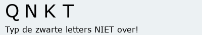 Bevestigingscode