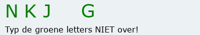 Bevestigingscode