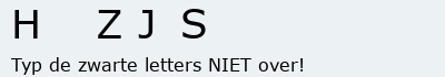 Bevestigingscode